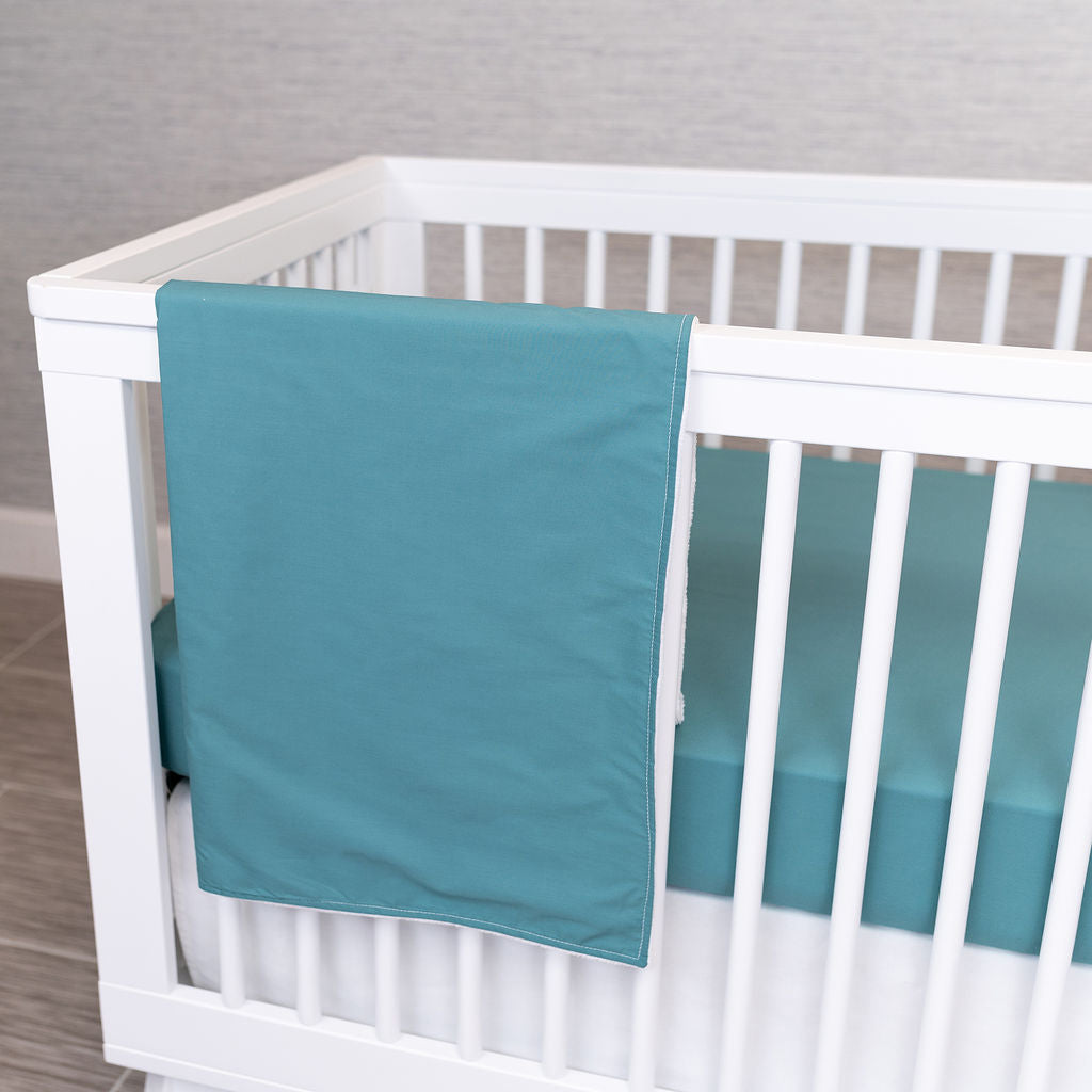 Floaties in the Deep - Classic Nursery Bedding Set - Dreamy Blue - Olli+Lime